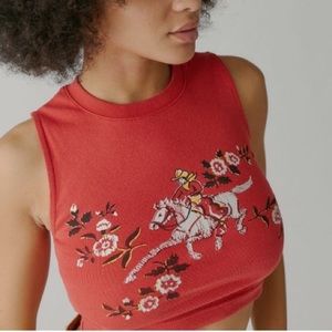 Urban Outfitters cowboy graphic tank top